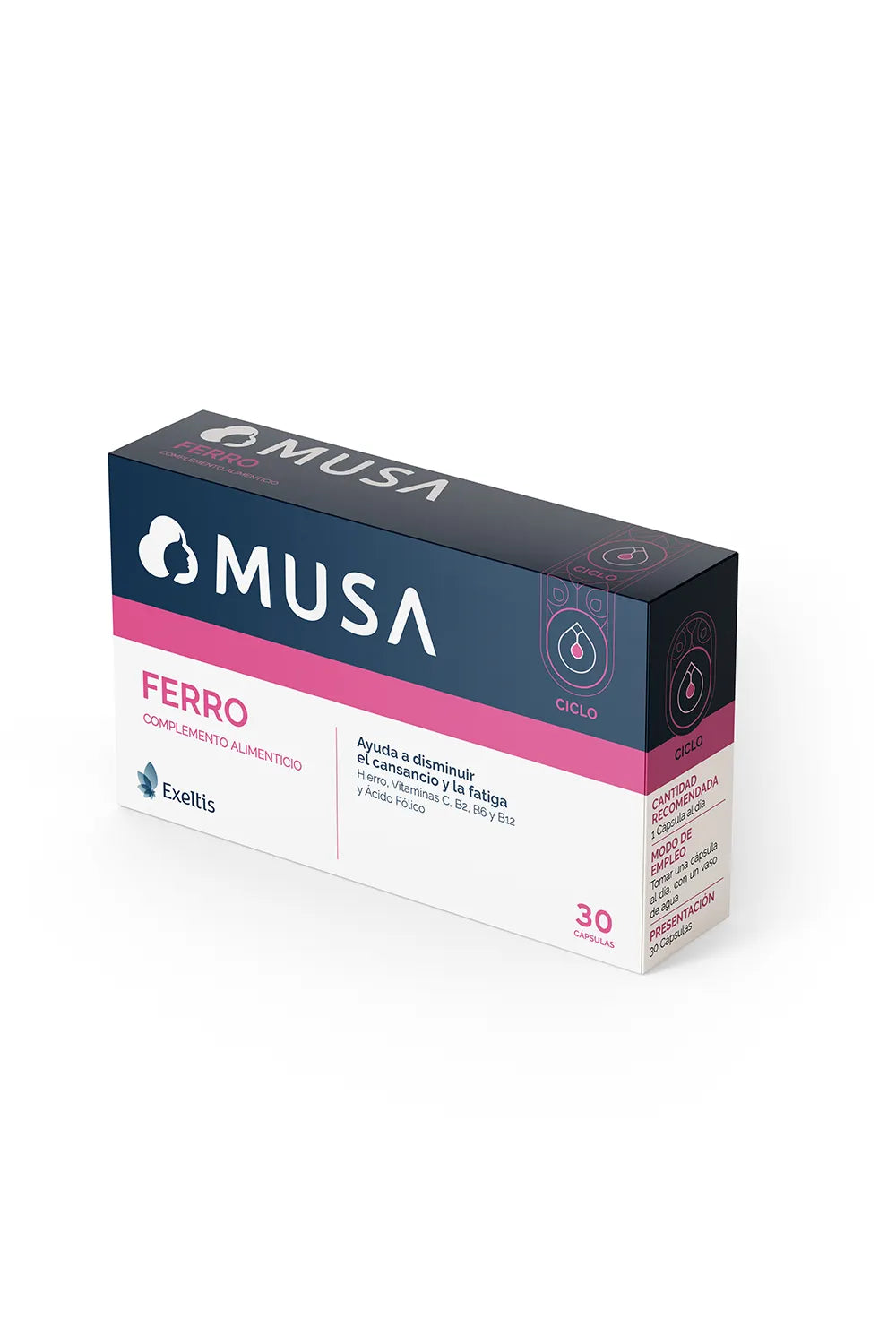 Musa Ferro 30 capsulas