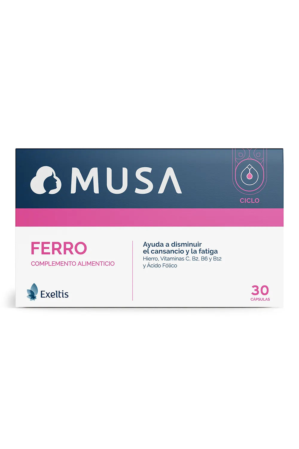 Musa Ferro 30 capsulas